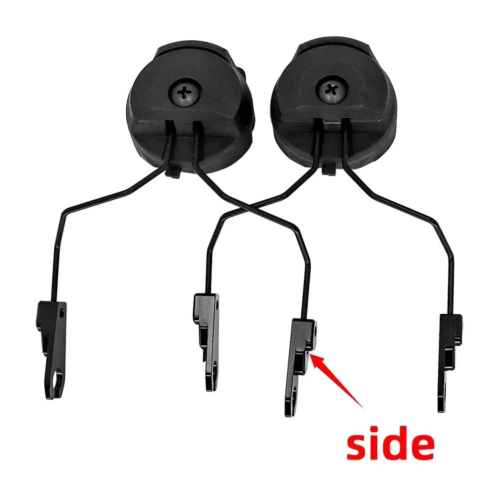 Casco táctico auditivo, adaptador de riel de arco de OPS-CORE, soporte de auriculares táctico militar Airsoft para auriculares de tiro MSA SORDIN - imagen 4