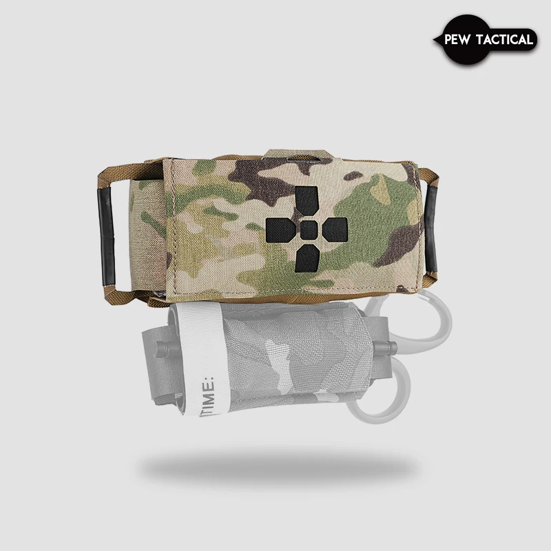 Bolsa mecánica estilo PEW TACTICAL HSP ITRK Kit médico de liberación rápida Bolsa para traumatismos para cinturón - imagen 3