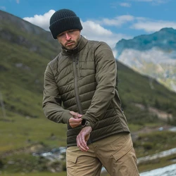 Emersongear Chaqueta Térmica Capa Media Pantera Nieve Azul