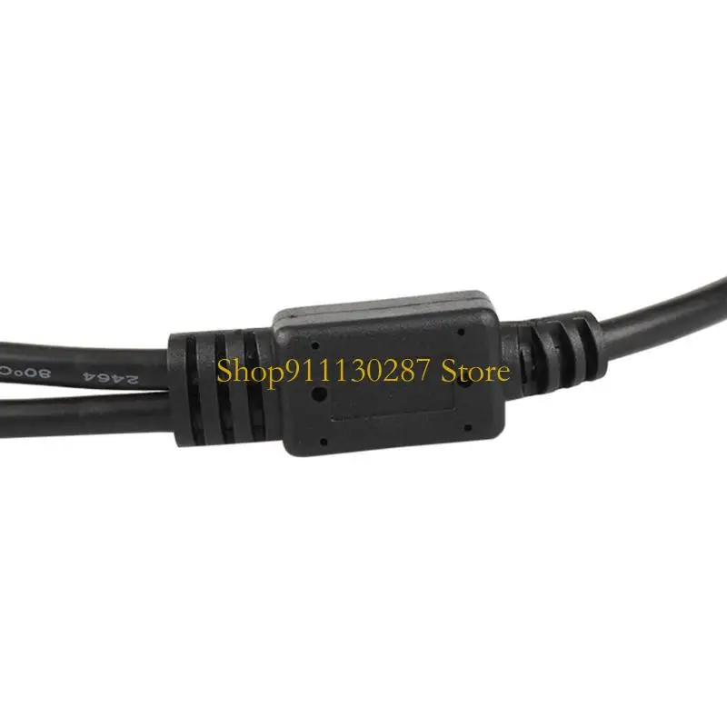 J1HC 25cm RJ45 Cable adaptador divisor red 1 macho a 2 puerto LAN Ethernet Cable adaptador divisor red - imagen 2