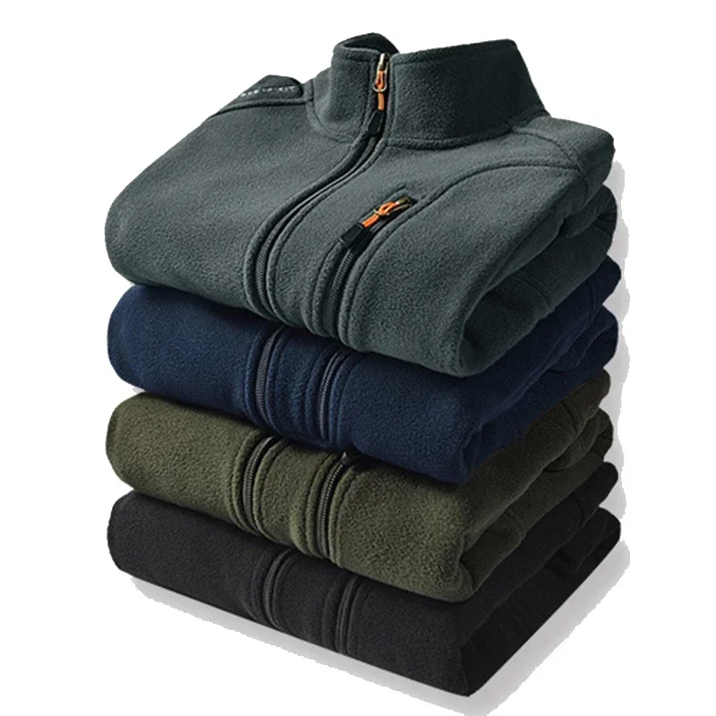 Prendas de vestir de invierno para hombre, chaquetas gruesas y cálidas de lana, Parkas, abrigo, trajes informales de otoño, chaqueta militar táctica para hombre, 5XL Plus 2024 - imagen 5