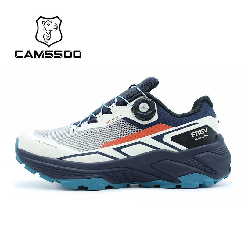 CAMSSOO-zapatos de senderismo para hombre, calzado deportivo para exteriores, botas de nieve transpirables para trekking, zapatos todoterreno de malla, zapatillas informales para caminar y correr - imagen 2