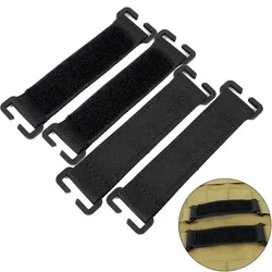 Parches tácticos con gancho y bucle, soporte para tablero de exhibición, tiras de fijación Molle, Mini pantalla de parche para fijar parches de identificación, insignia, 2 uds.