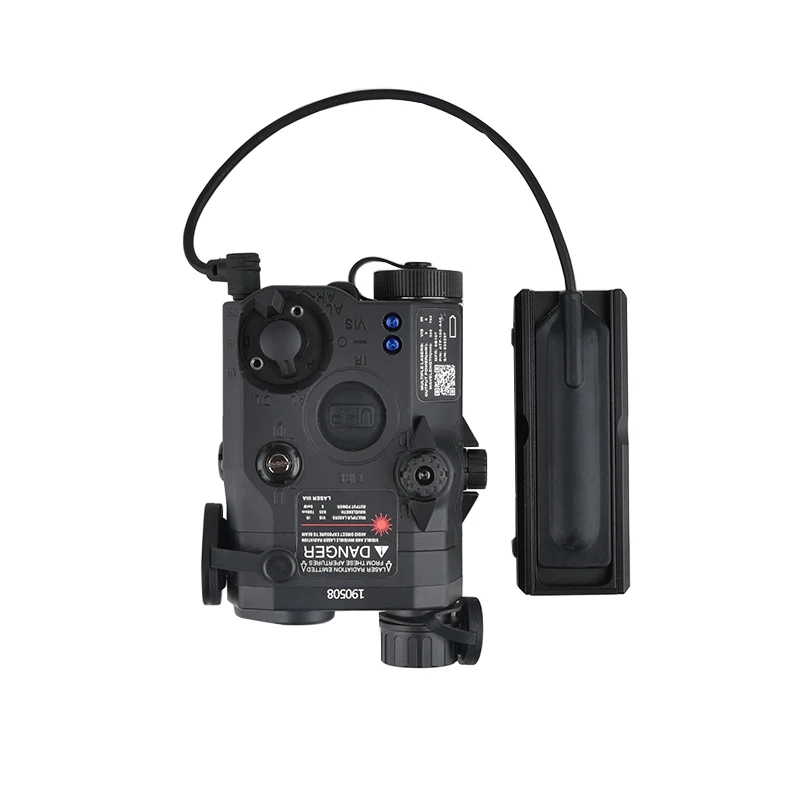 Luz de relleno IR táctica Wadsn, punto rojo, verde, azul, PEQ15, láser, Airsoft, PEQ, estroboscópico, LED blanco, interruptor de luz de explorador de caza, montaje fijo - imagen 5