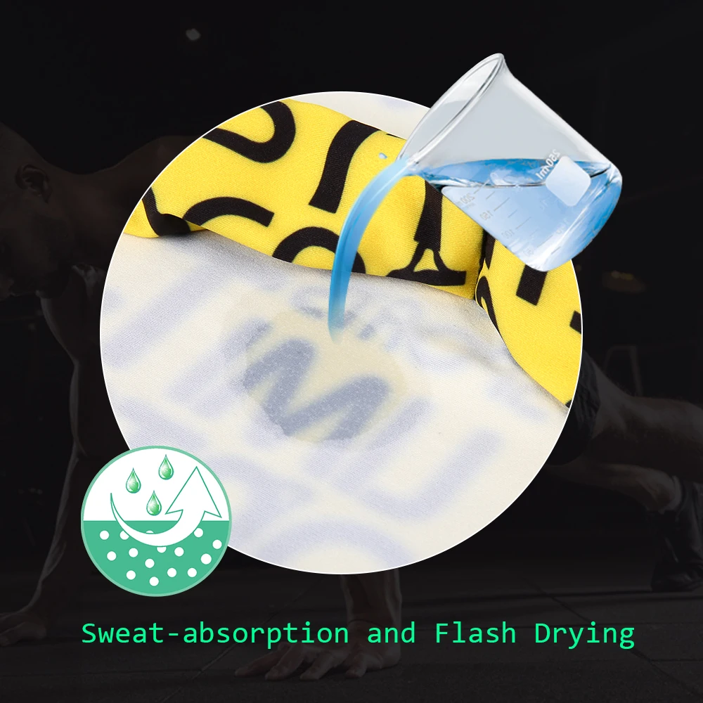 Diadema deportiva para hombre y mujer, vendaje elástico para el sudor con calavera y fantasma, para tenis, Yoga, gimnasio, Fitness, correr, accesorios para el cabello - imagen 5