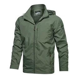 Cazadora táctica impermeable transpirable – Talla grande hombre
