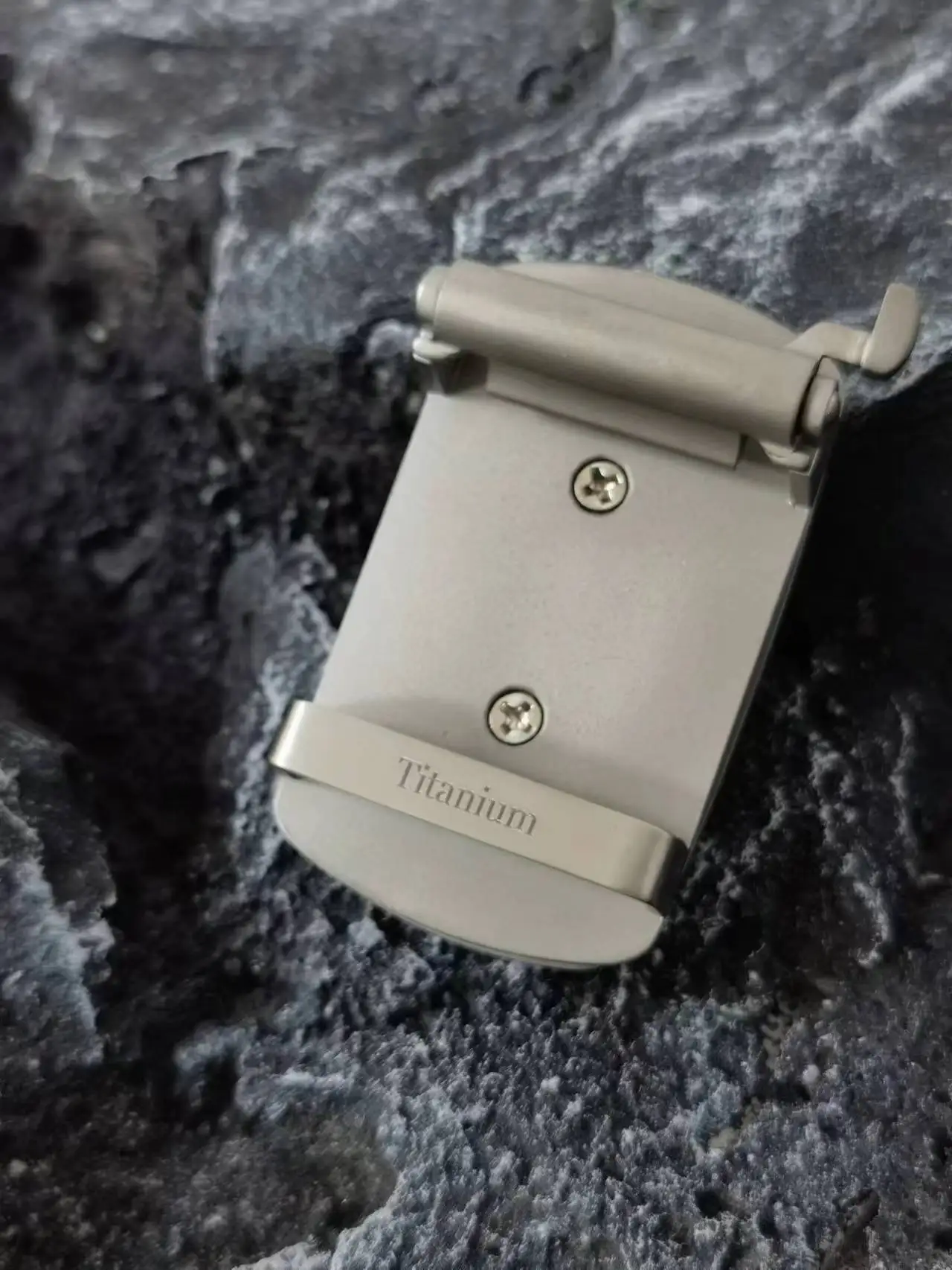 Hebilla de cinturón de titanio puro para hombre, cabeza de 3,5/3,8 cm, hebilla automática de alto grado, ropa interior - imagen 4