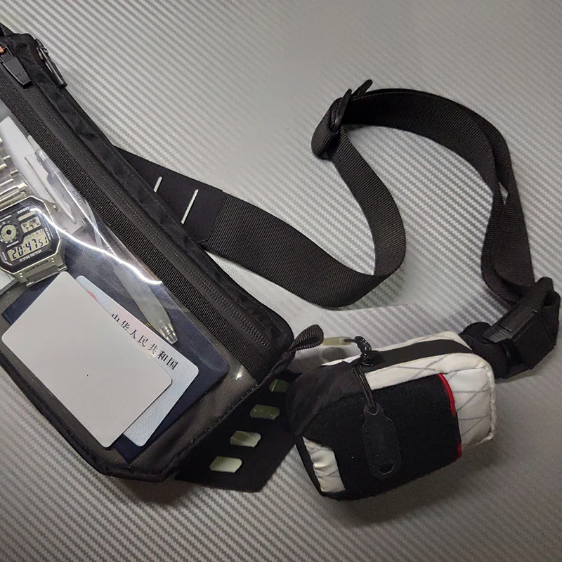 Correa de hombro única Diagonal integrada con láser de nailon, hebilla magnética luminosa, sistema de liberación rápida Hms - imagen 3