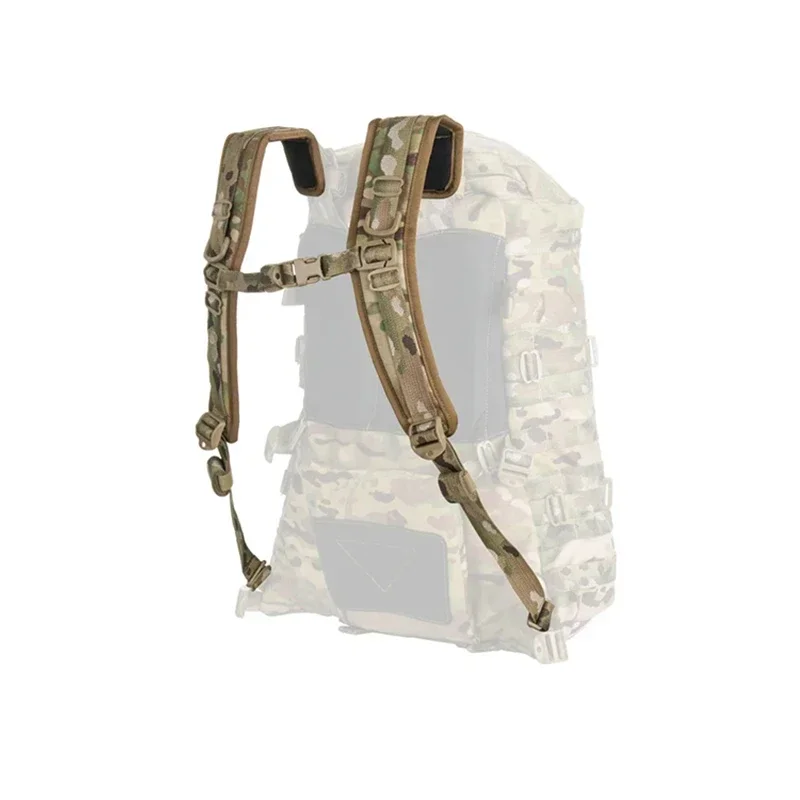Correas de hombro cómodas para aliviar la presión estilo X, mochila táctica, correas dobles para los hombros, accesorio de modificación - imagen 4