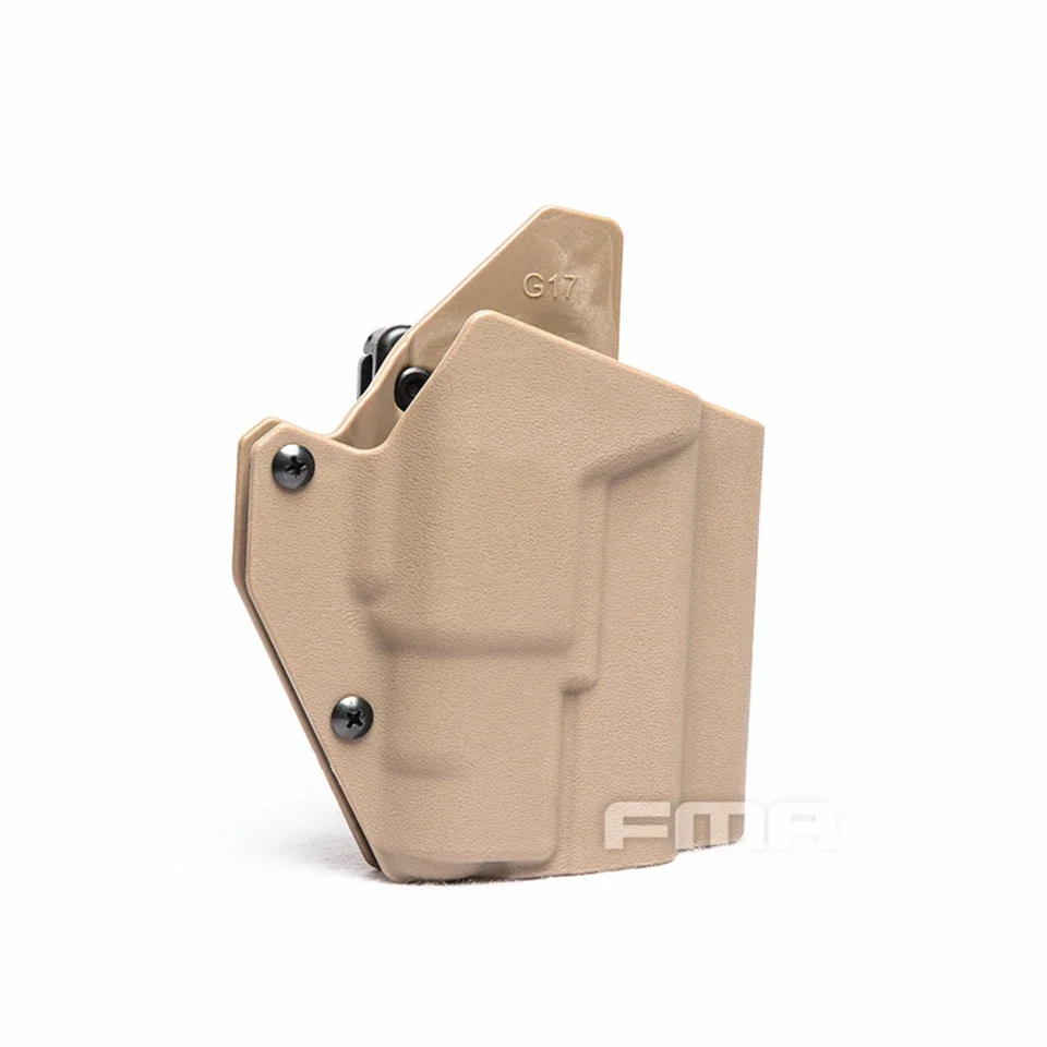Funda táctica para pistola Airsoft FMA G17S con funda con soporte de luz SF BK/DE/FG TB1327 - imagen 4