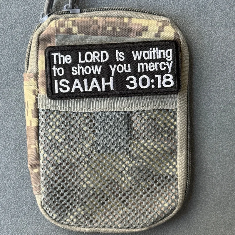 Parche táctico bordado Saiah con velcro para mochila y equipo - imagen 5