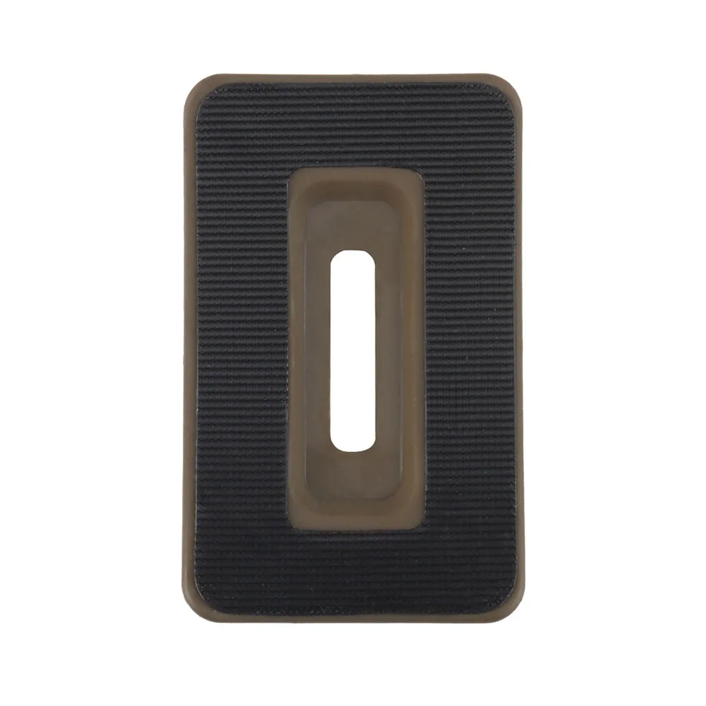 Adaptador de cámara de casco táctico, soporte de linterna, gancho de nailon, bucle, caza Militar, Airsoft, adaptador rápido para casco, Base fija - imagen 3