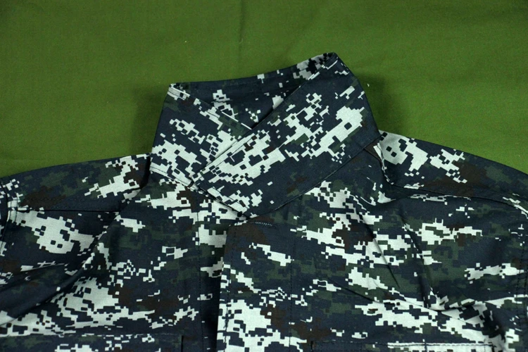 Traje Digital asiático Bdu Nwu, chaqueta y pantalones - imagen 3