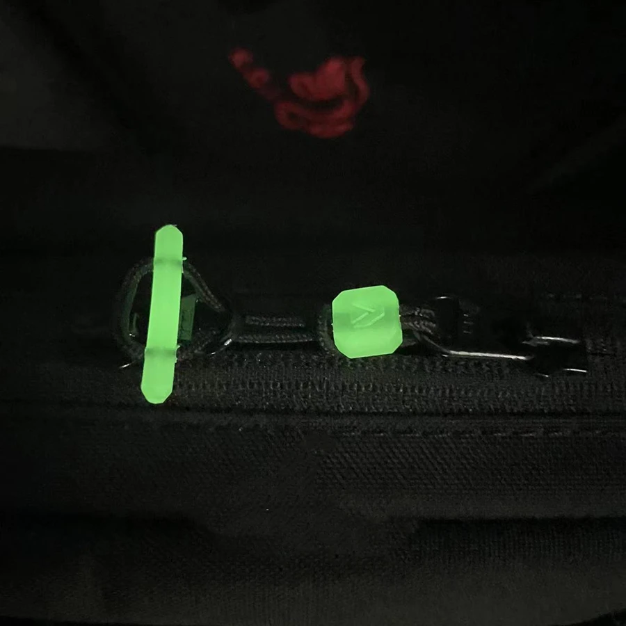 Mochila táctica con cremallera antirrobo para exteriores, bolsa de ordenador de alta resistencia, brillante, para acampada al aire libre, 1/3/10 piezas - imagen 2