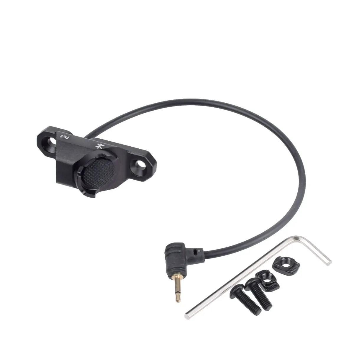 Unidad Táctica con botón de presión, interruptor remoto compatible con m-lok Keymod SF M300B M600B, linterna DBAL-A2 PEQ15, mira láser para caza - imagen 5