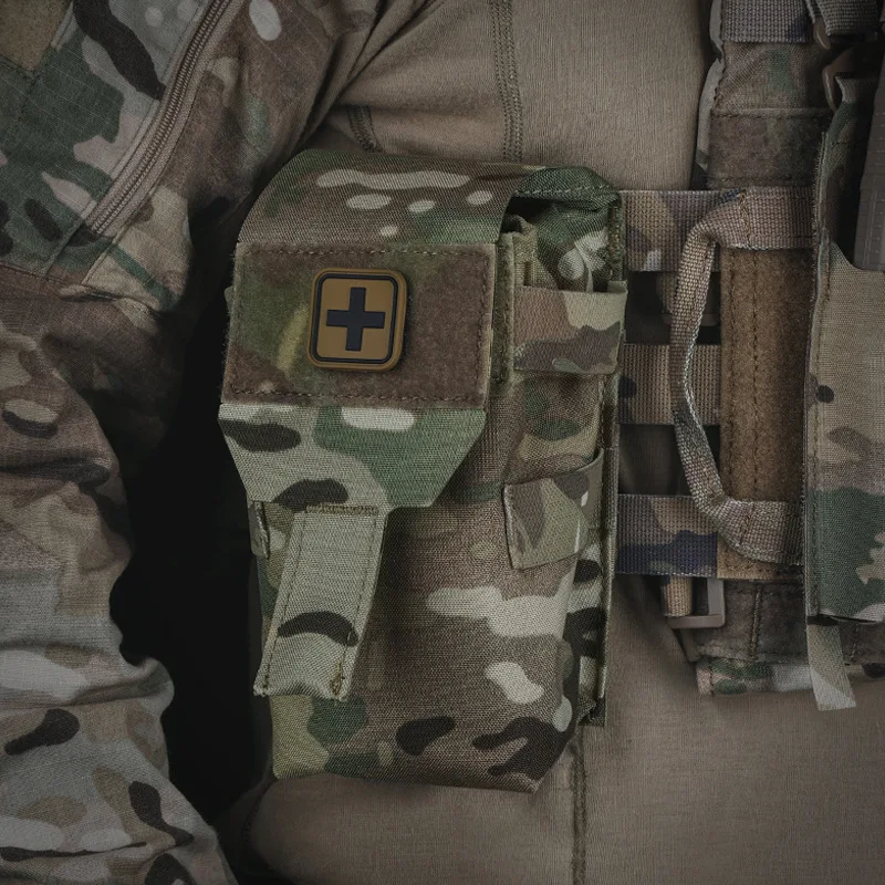 Organizador de emergencia vertical compacto |   Bolsa portátil de acceso rápido para exteriores |   Bolsa de almacenamiento con asa resistente al agua - imagen 4