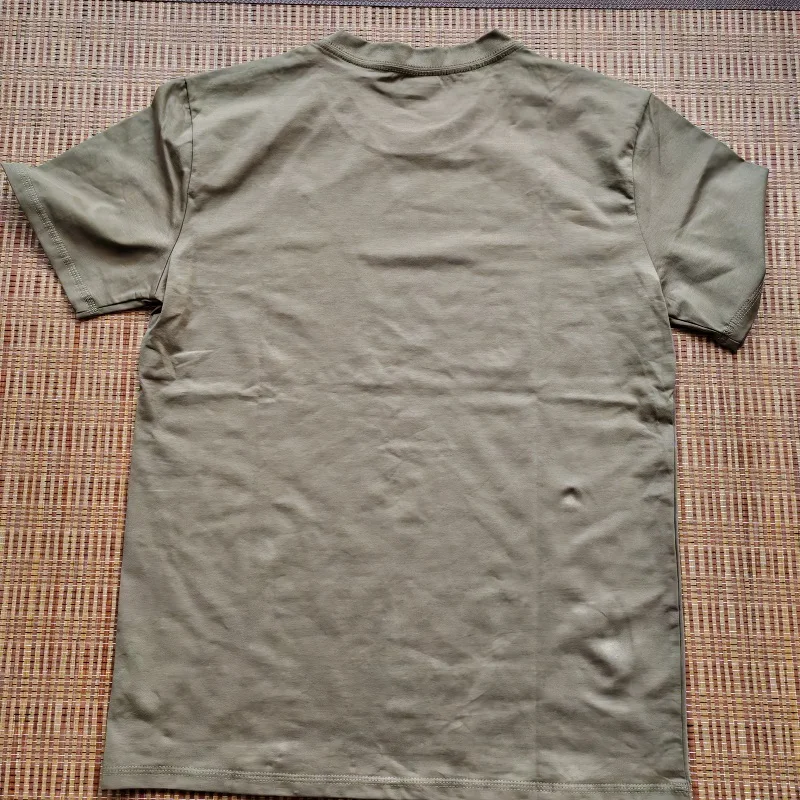 Camiseta táctica de algodón color coyote para entrenamiento - imagen 2