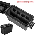 Box with sponge