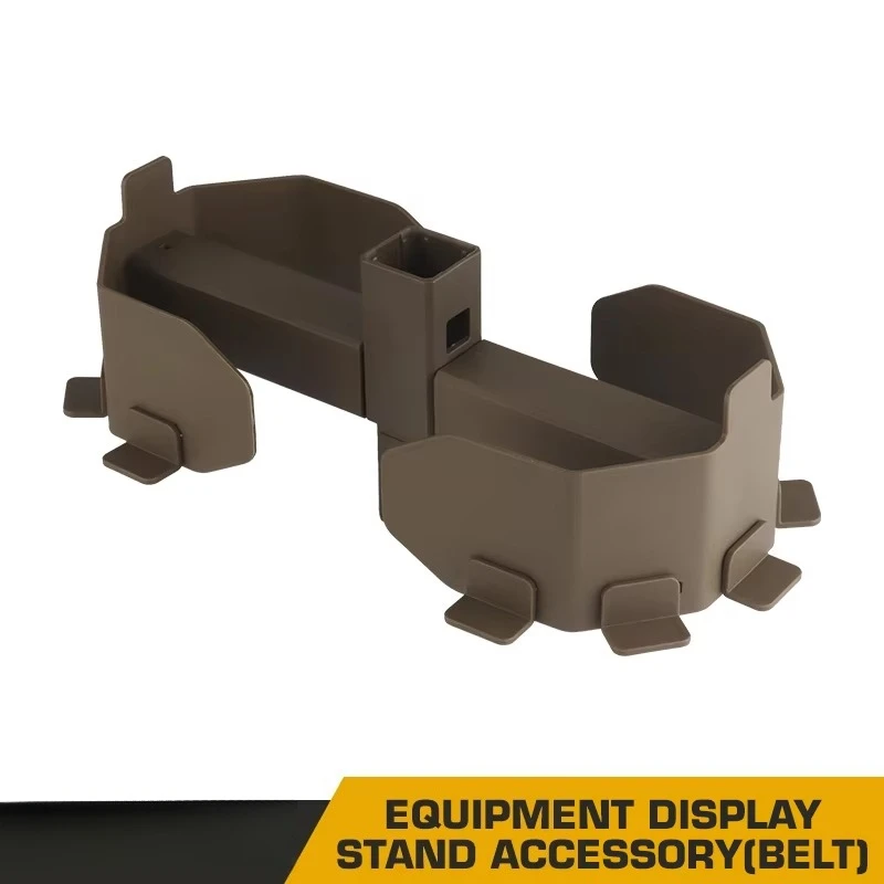 Accesorio de soporte de exhibición de cinturón de ajuste de 4 ranuras de nailon para accesorios de exhibición de equipos de cinturones