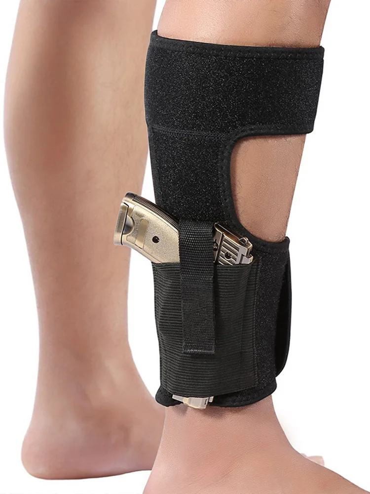 Funda Universal ajustable oculta para tobillo y pierna, funda táctica para transporte de tobillo y pierna, funda para pistola de tiro, accesorios de caza - imagen 3