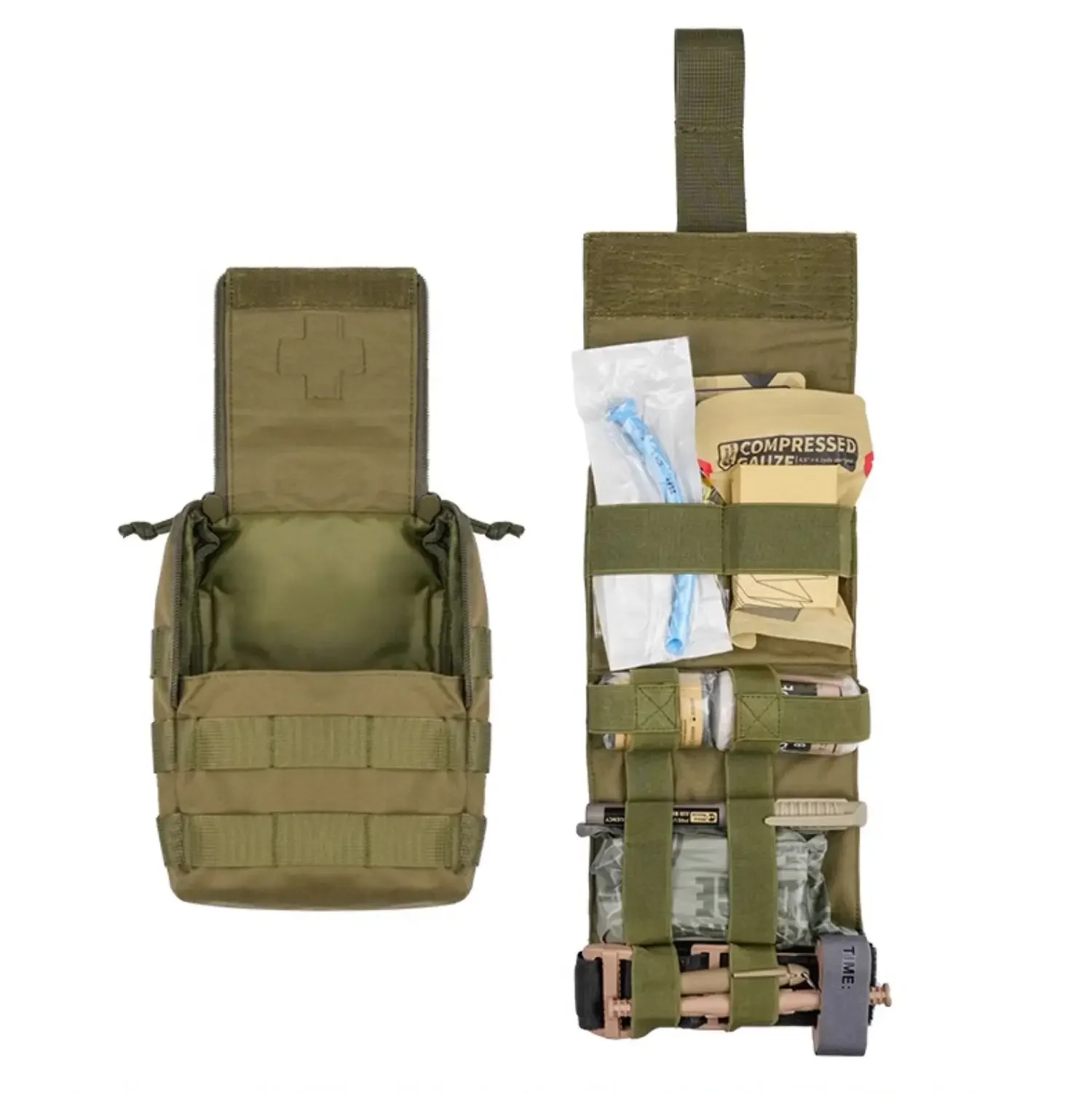 Botiquín táctico IFAK MOLLE para exteriores y supervivencia militar - imagen 5