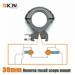 Anillos de montaje SKWOPTICS 30 mm Picatinny CNC antirretroceso