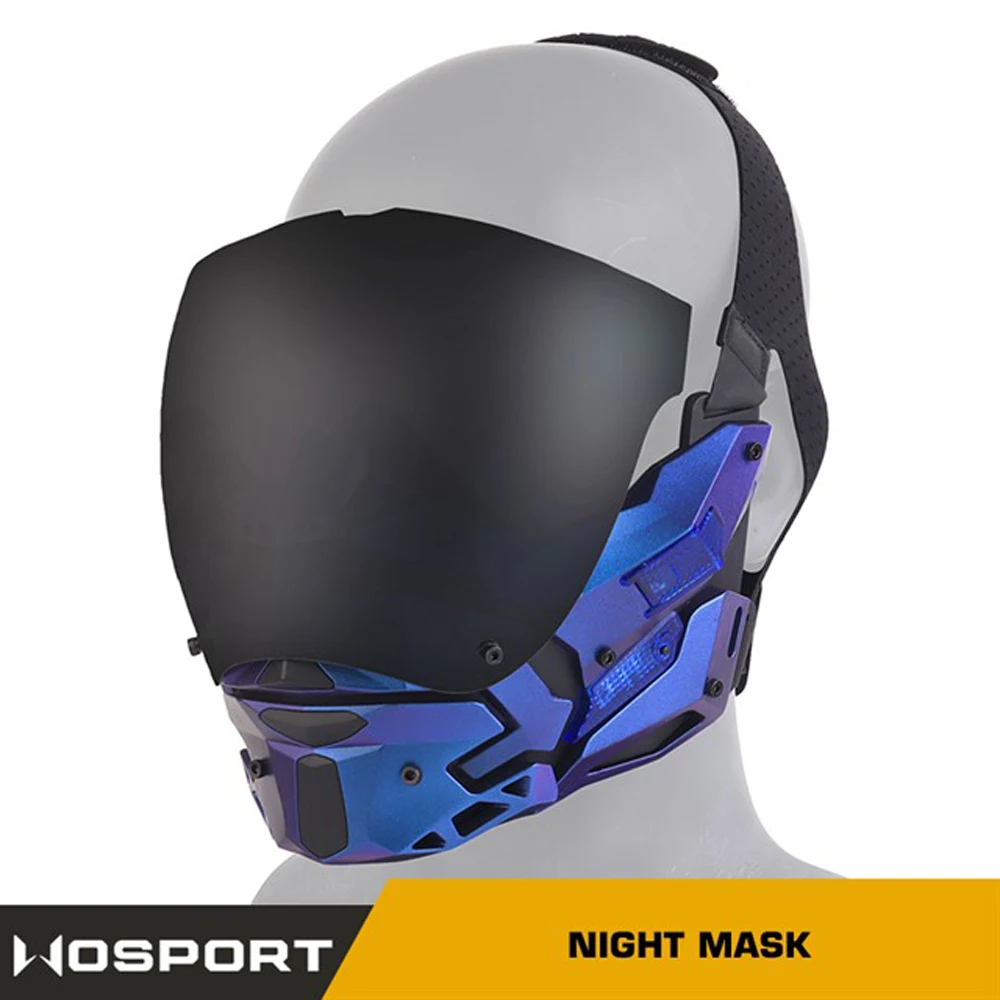 Equipo de COSPLAY de máscara estilo ciencia ficción de caza táctica al aire libre - imagen 4