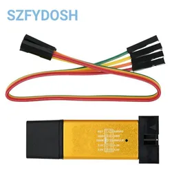 Programador ST-Link V2 Mini debug STM8 STM32 con cables DuPont