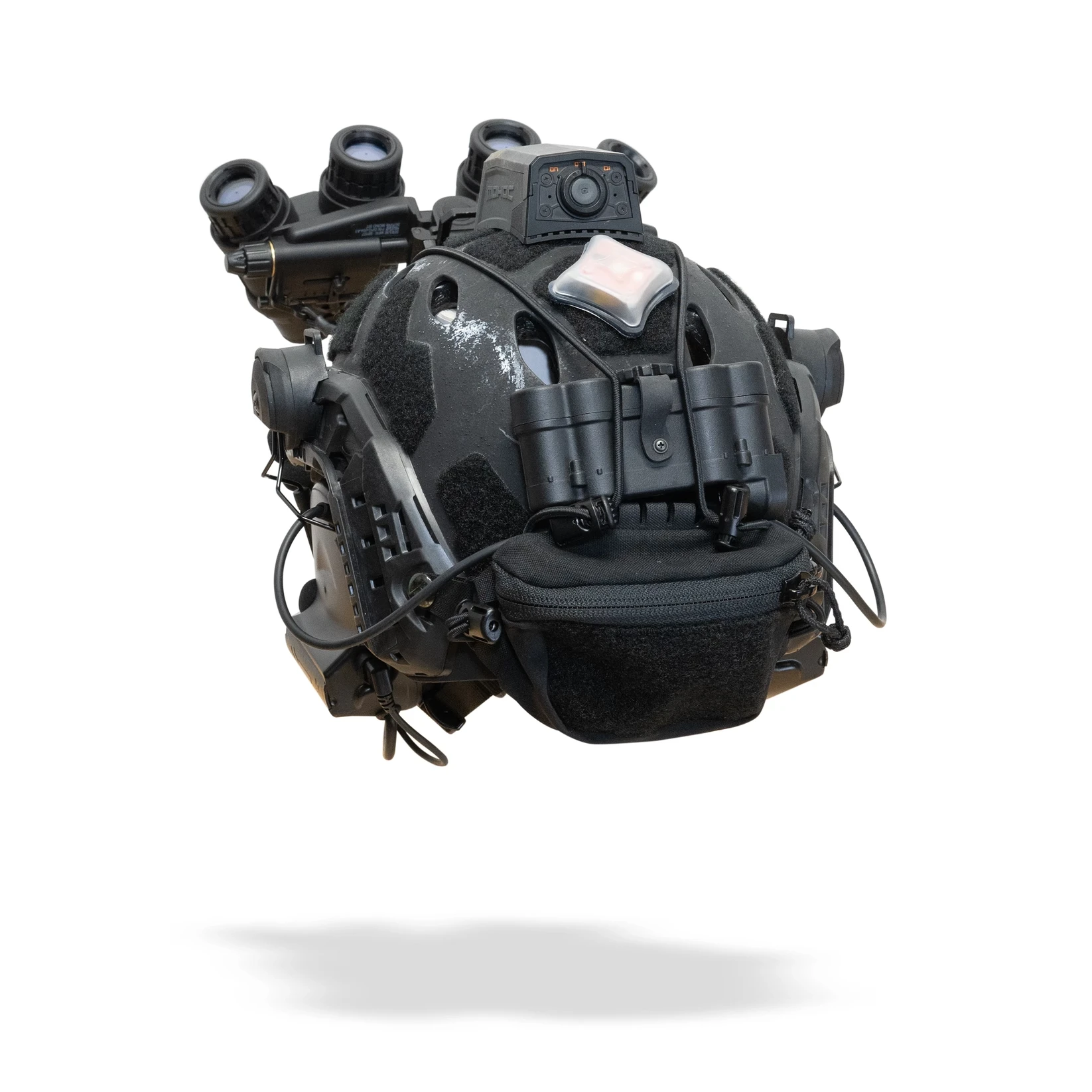 Bolsa para casco con cabeza de contrapeso de batería para casco táctico al aire libre - imagen 3