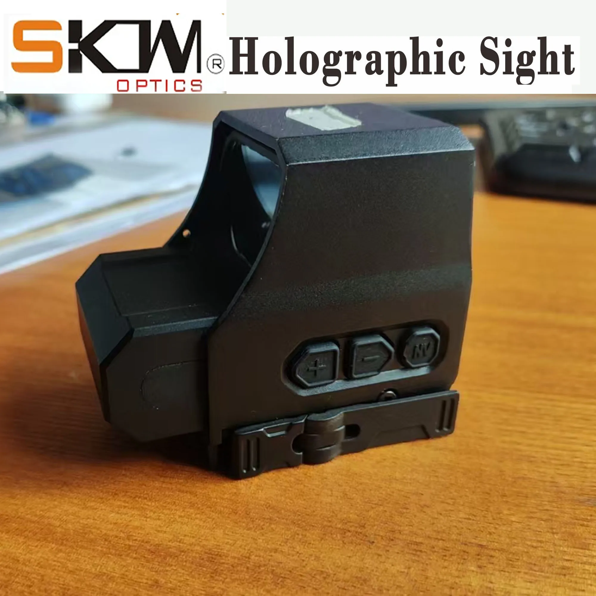Skwoptics-mira holográfica mira compacta para rifle, caza para mira telescópica Picatinny Rail AR15, - imagen 5