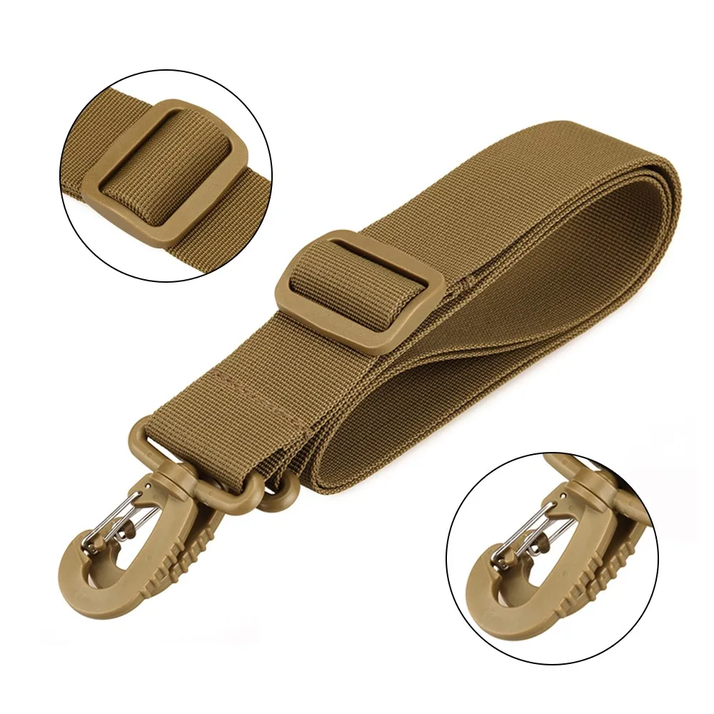 Correa de hombro táctica Universal, repuesto de correa de bolso ajustable para paquete de cintura, cinturón para botella de agua, bandolera - imagen 4