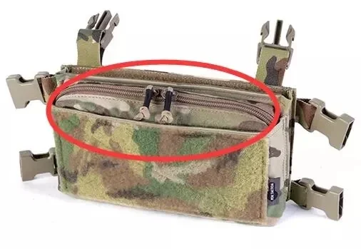 Chasis táctico para deportes al aire libre MK3 MK4, aparejo de pecho, cubierta con cremallera, chaleco, bolsa de inserción de Panel de pecho - imagen 3