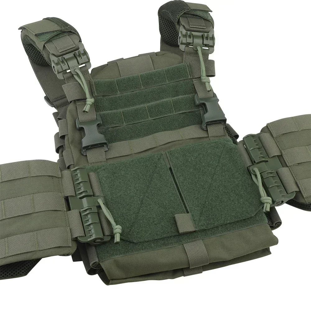 Chaleco táctico de arco, chaleco de combate militar para hombres, chaleco Airsoft de liberación rápida para exteriores, ajustable para adultos, accesorios de caza - imagen 5