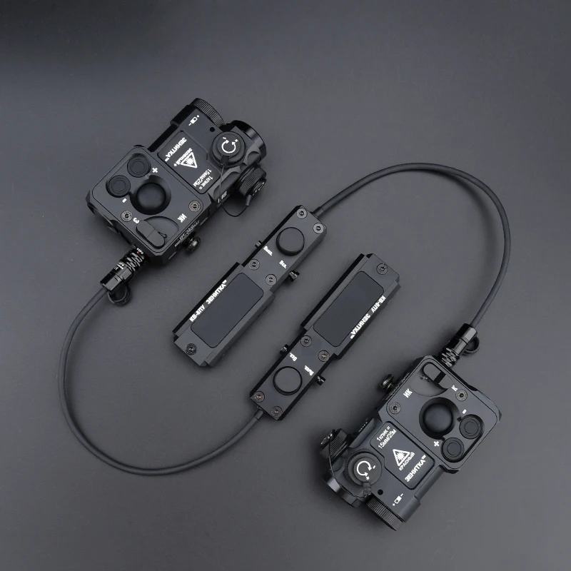 WADSN Airsoft Metal Perst 4 puntero láser rojo y verde, puntero IR, vista Zenitc, reinicio de actualización a cero brillo láser para AR15 - imagen 3