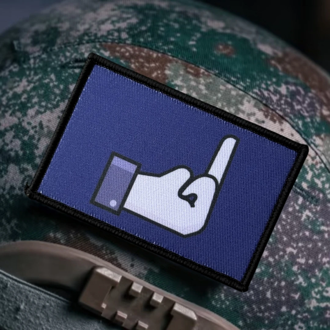 Parche militar táctico del ejército moral, "Deslike Middle Finger", material impreso, adecuado para chalecos, chaquetas, mochilas, etc. - imagen 5