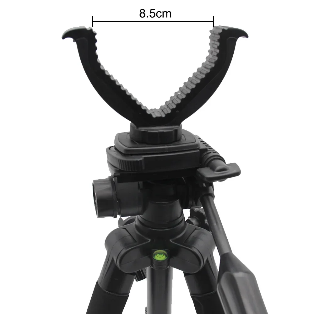 Equipo de caza de 1,5 m/1,8 m, soporte para trípode, portátil, ajustable, para observación de aves al aire libre, fotografía, soporte en V - imagen 5