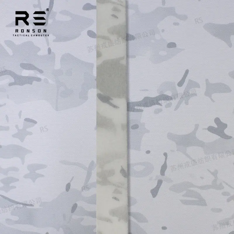 Chaleco táctico de camuflaje blanco, accesorios para cinturón, traje de rana, funda para casco, cinta adhesiva ((sin pegamento en la parte posterior) - imagen 4