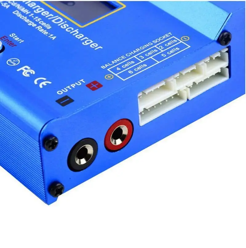 Cargador de equilibrio de batería 80W iMAX B6 AC 2,0 RC B6AC 2,0 7A para LiHv Lipo nimh Li-ion ni-cd Digital LCD cargador de pantalla Digital - imagen 5