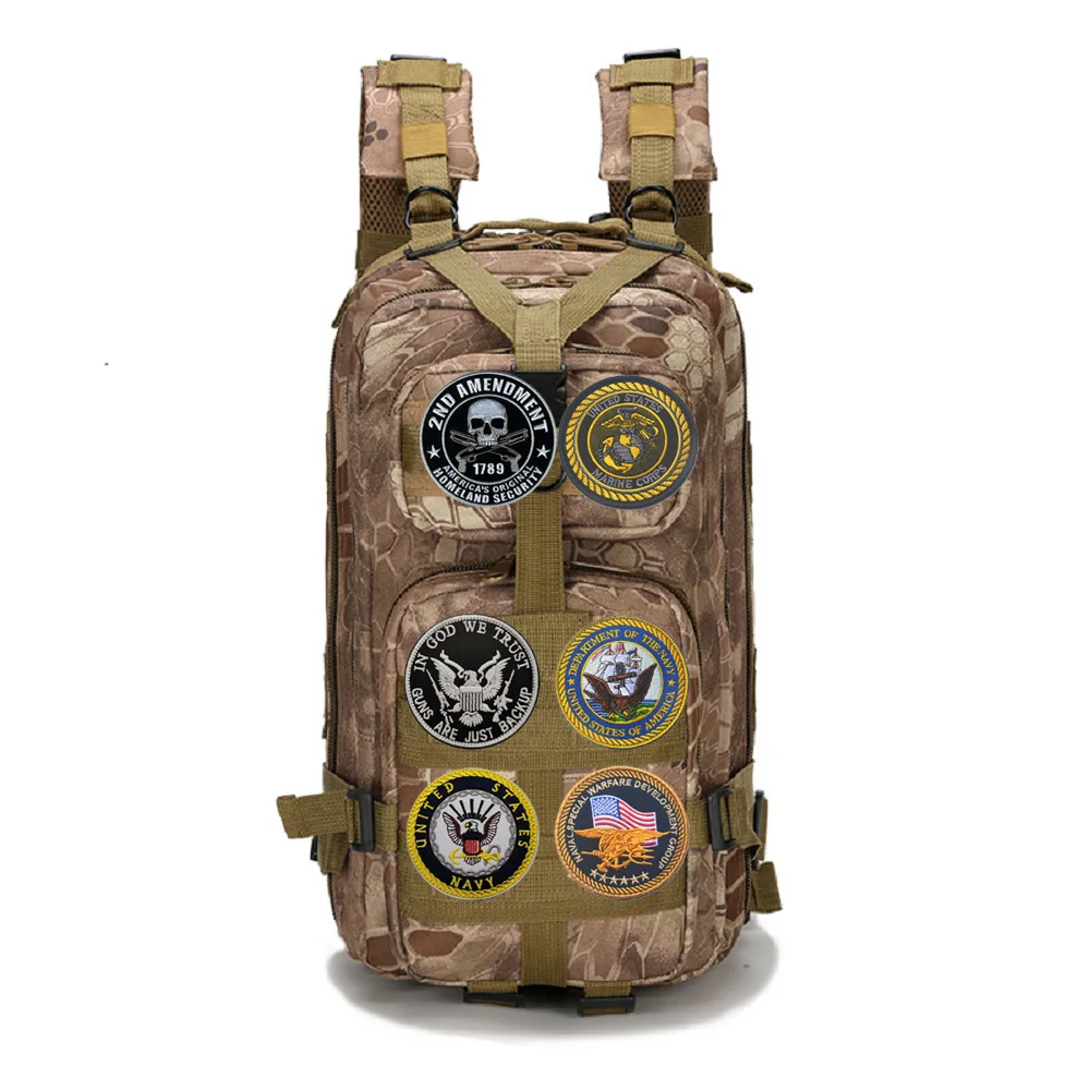 Accesorios para bolsas al aire libre, brazalete bordado táctico de la serie americana, gancho artesanal, ropa de moral, parches para mochila para ropa - imagen 3