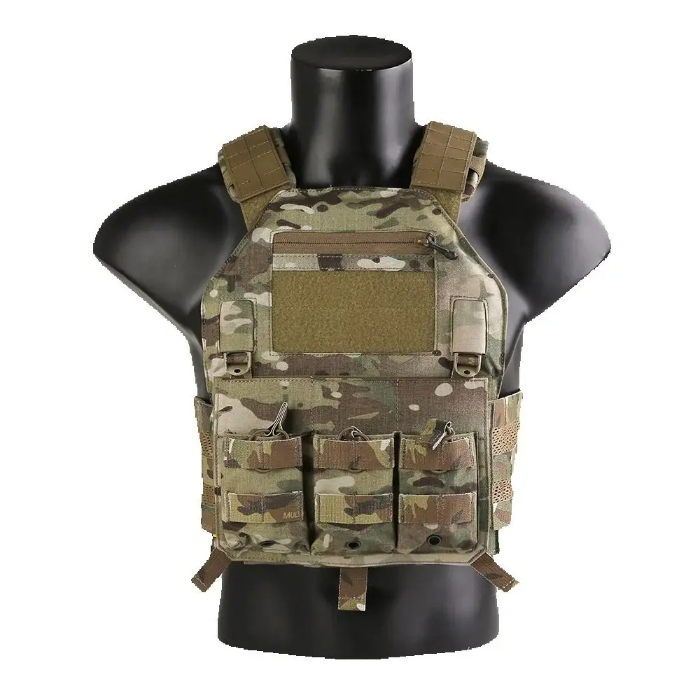 Emersongear chaleco táctico 420 chaleco portador de placa Molle Airsoft caza juego de guerra entrenamiento chaleco protector cuerpo armadura Nylon