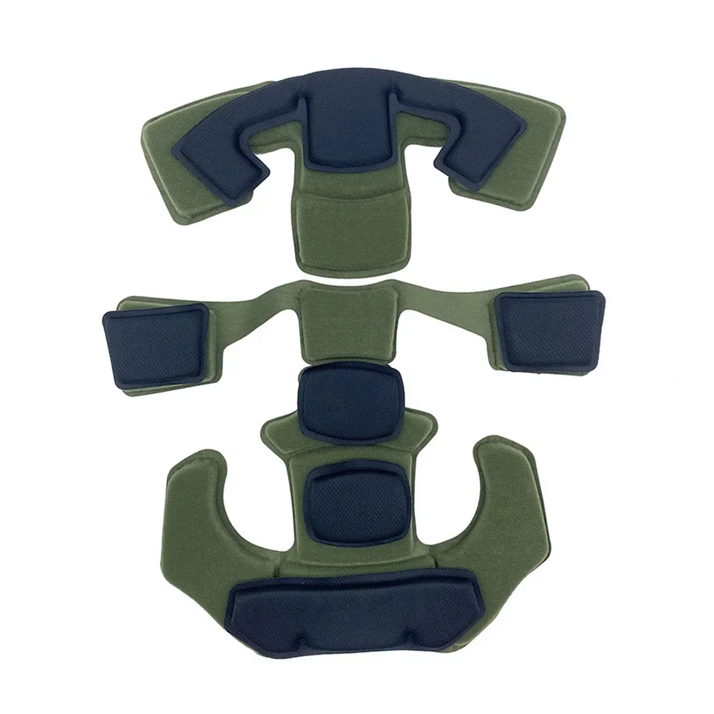 Almohadilla táctica de espuma viscoelástica, almohadillas de repuesto para casco, accesorios de cojín, alfombrilla protectora para ACH MICH Team Wendy versión 1 - imagen 5