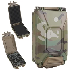 Funda táctica MOLLE modular impermeable para baterías airsoft militar