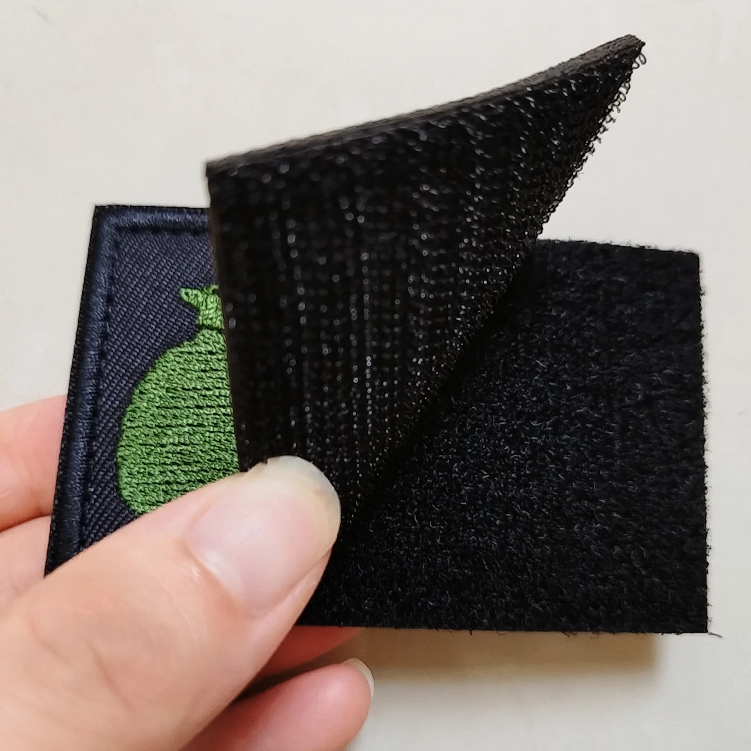 parches velcro mochila tácticos de bordados Parche militar divertido con apliques bordados de Velcros, insignia con emblema de gancho y bucle de moral del ejército para bolsos, mochilas, chaleco, engranajes tácticos - imagen 3