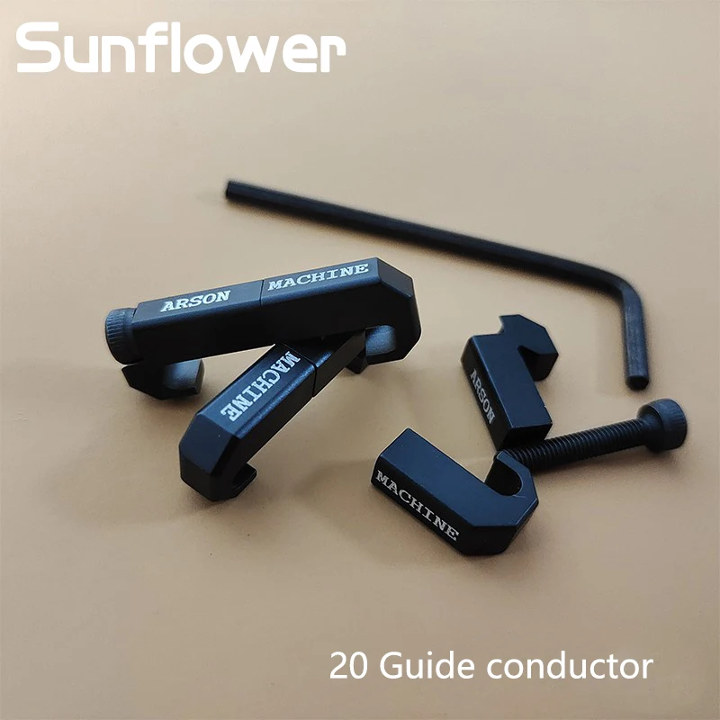 Sistema CNC Picatinny WireGuide, gestión de cables, máquina Arson, luz exploradora táctica M600 M300, Cable de interruptor de linterna