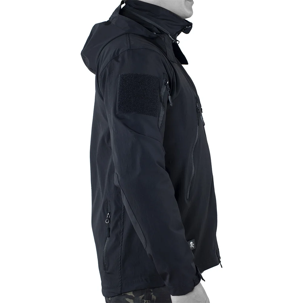 Chaqueta táctica de nailon Softshell para hombre, abrigo de campo de combate fino del ejército de ee. Uu., de alta calidad, para senderismo, escalada, uniforme militar, 2024 - imagen 4