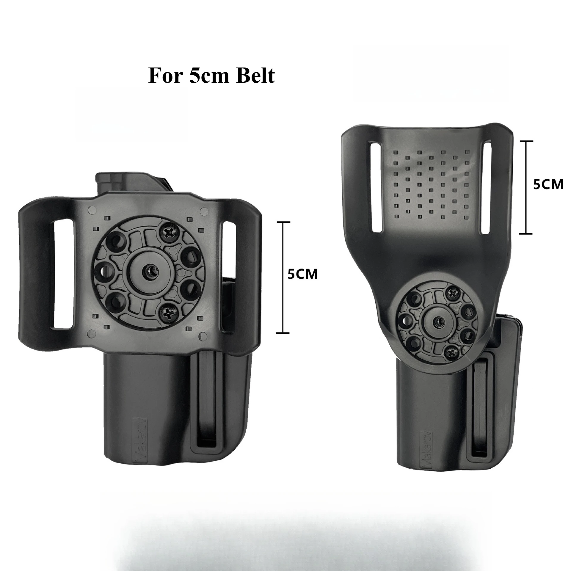 Funda táctica para pistola Makarov de liberación rápida para mano derecha, apta para cinturón de 5cm - imagen 2