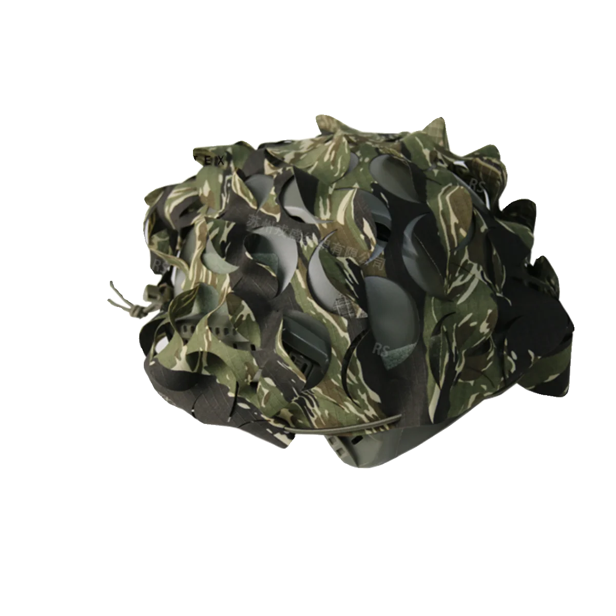 Máscara de casco táctico de camuflaje 3D, punto de Tigre, tira de tela de camuflaje, accesorios de bricolaje, múltiples camuflaje - imagen 4