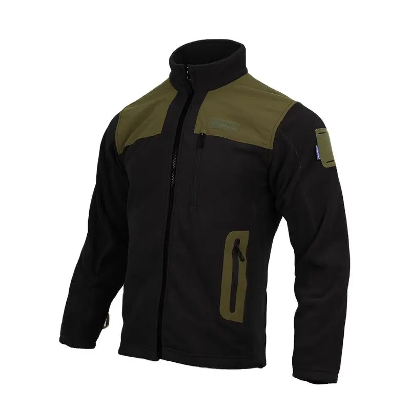 Emersongear-Chaqueta de forro polar Lable Tactical LT Middle Leve, abrigo cálido de invierno, abrigo de media capa, Camping al aire libre, senderismo, caza BK - imagen 3