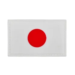 Parche MOLLE reflectante infrarrojo bandera Japón PVC luminoso