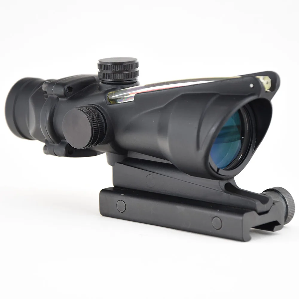 Mira telescópica de fibra óptica, accesorio táctico de 21mm, 4x32, para caza, Airsoft, M6884